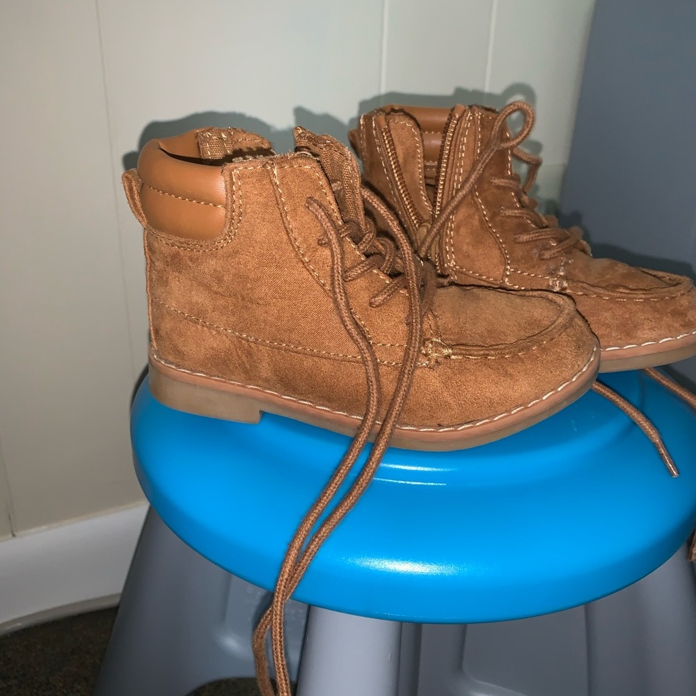 Toddler Boy Suede Boots